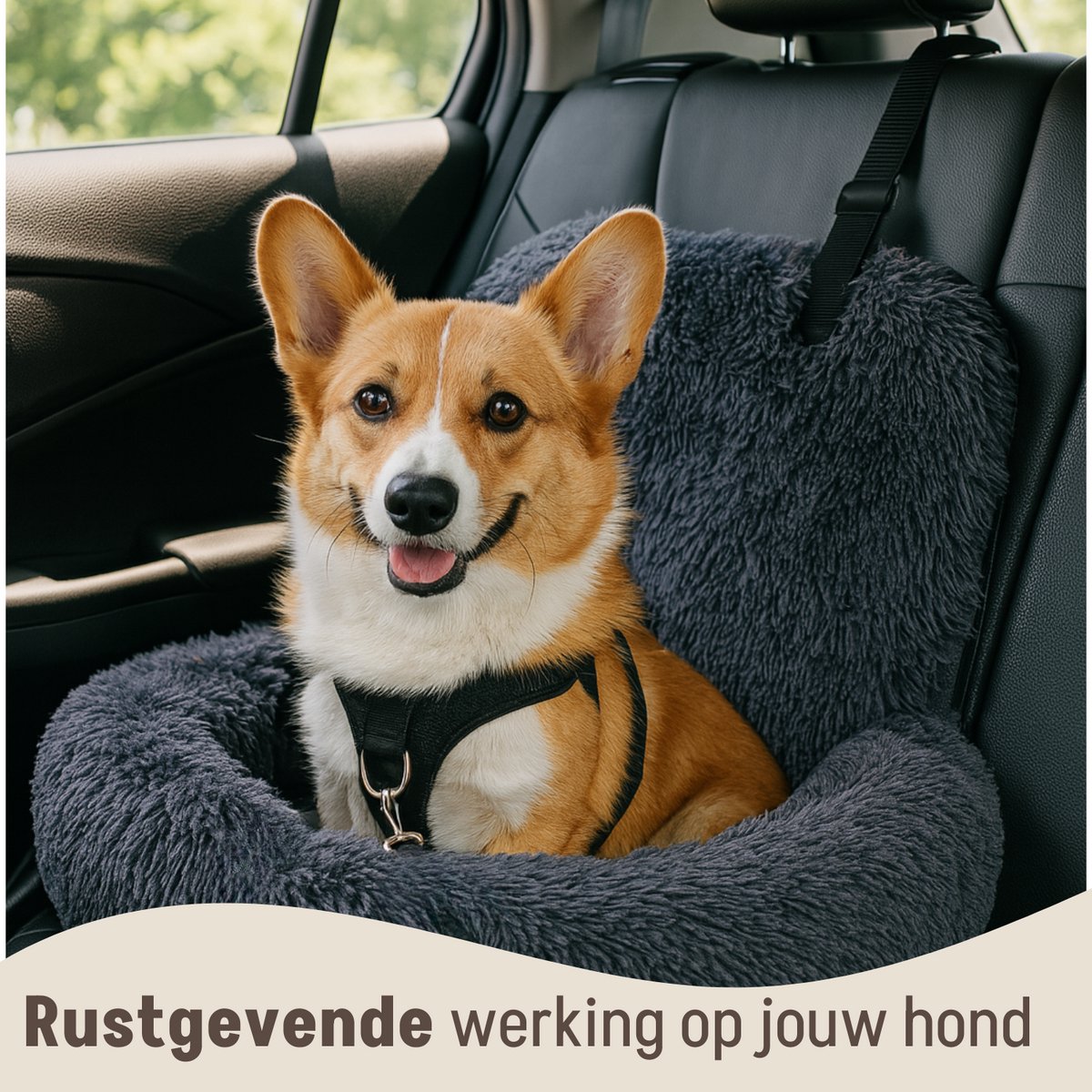 Photo of Autostoel Fluffy - De Ideale Hondenstoel Voor Onderweg