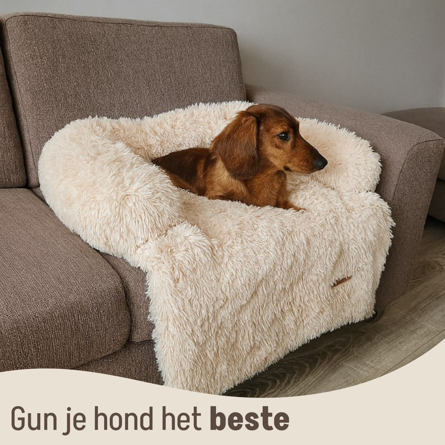By Cee Cee Fluffy Hondendeken Bank