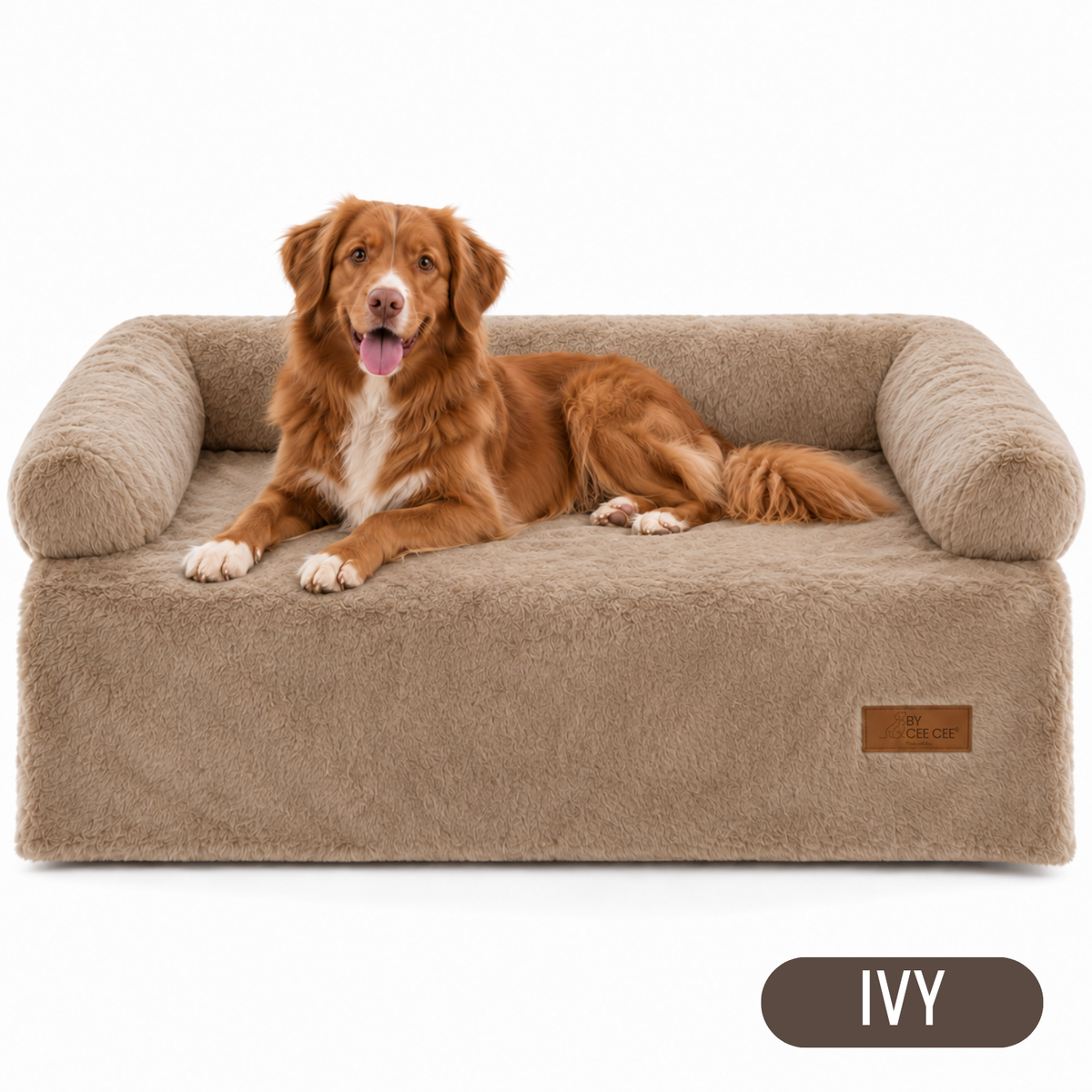 Hondenkleed Bankdeken Faux Fur Mokka