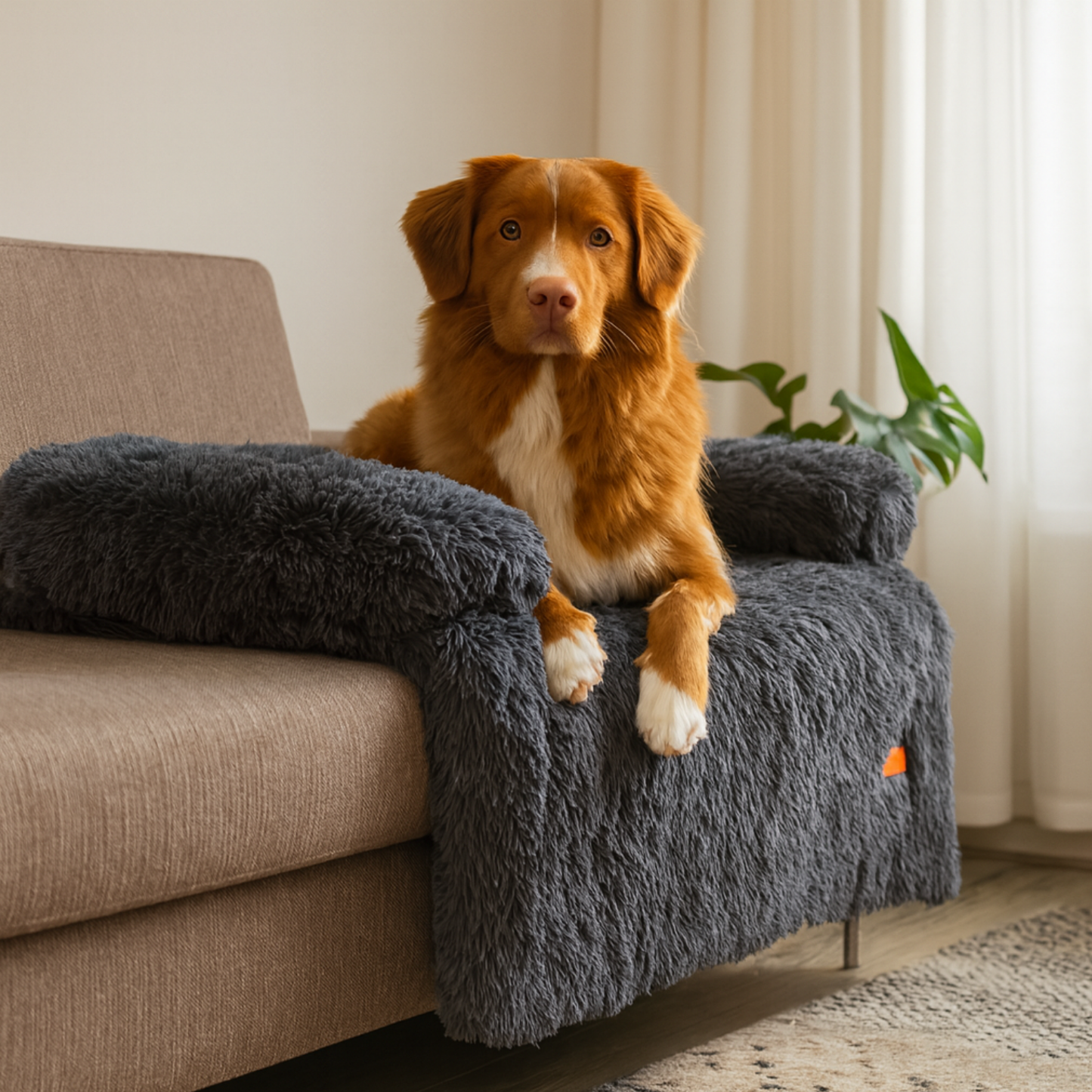 By Cee Cee Fluffy Hondendeken Bank
