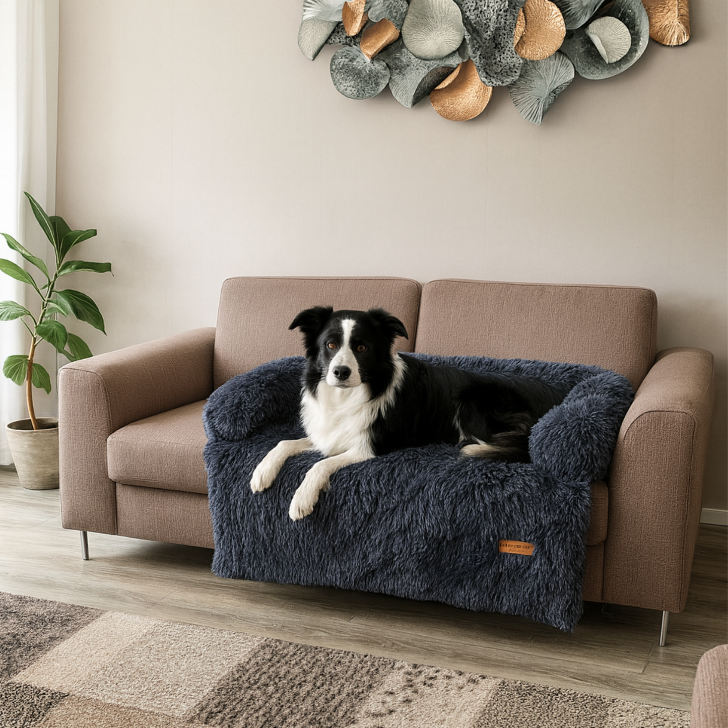 By Cee Cee Fluffy Hondendeken Bank