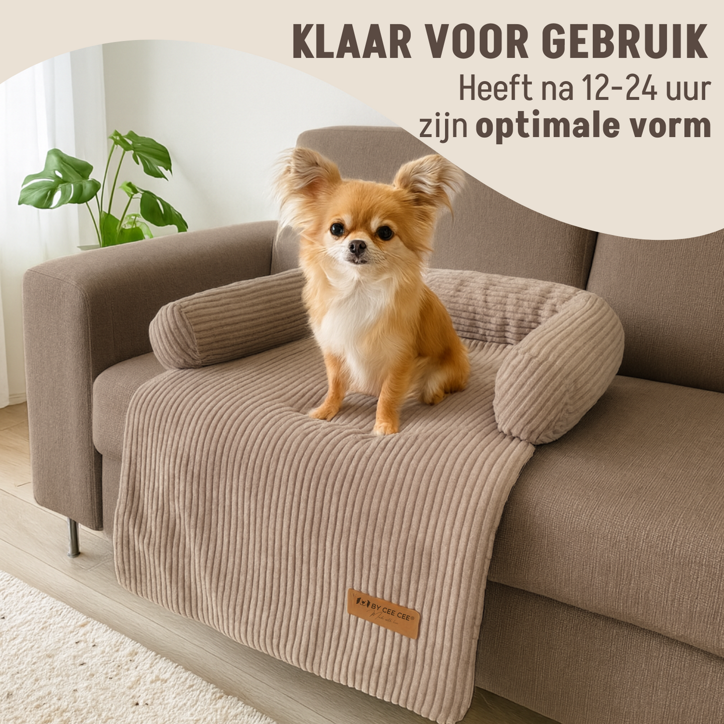 By Cee Cee Hondendeken Bank Ribstof