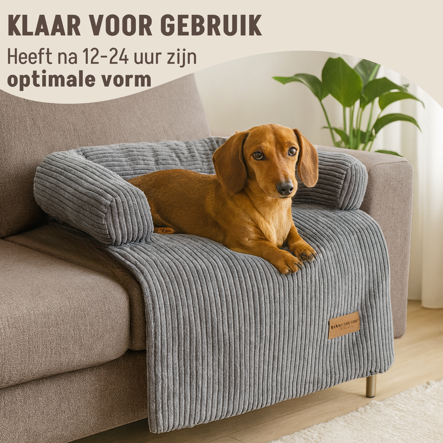 By Cee Cee Hondendeken Bank Ribstof