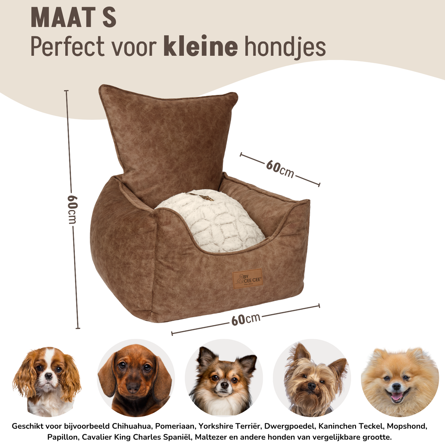 Luxe Autostoel Bruin Sample