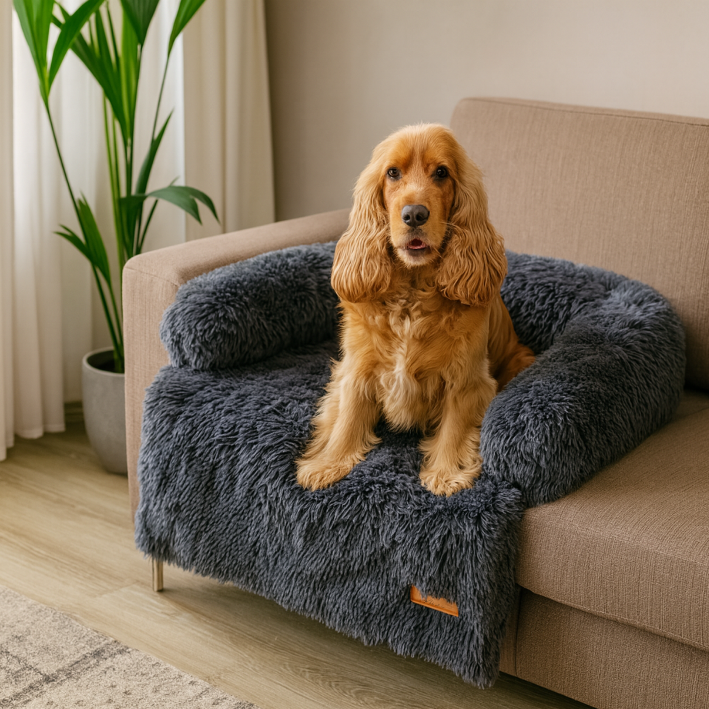 By Cee Cee Fluffy Hondendeken Bank