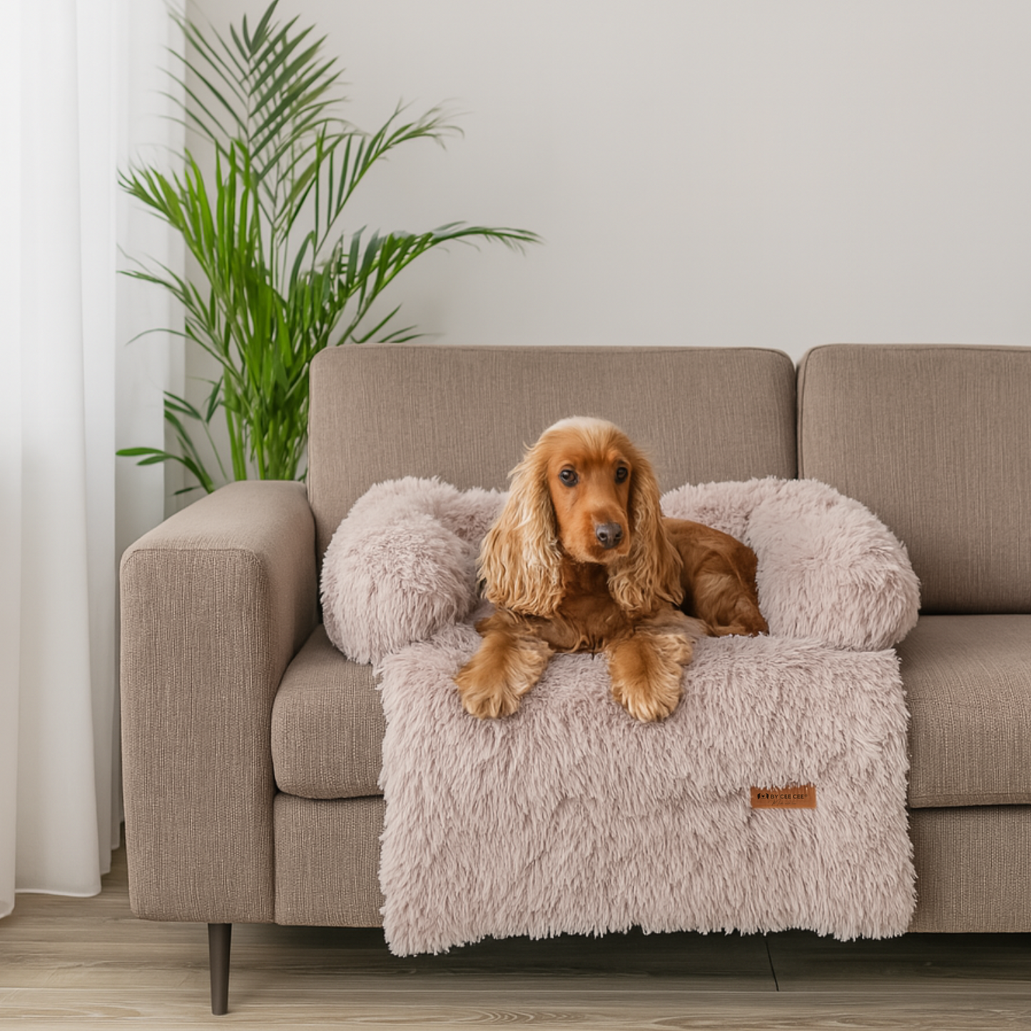 By Cee Cee Fluffy Hondendeken Bank
