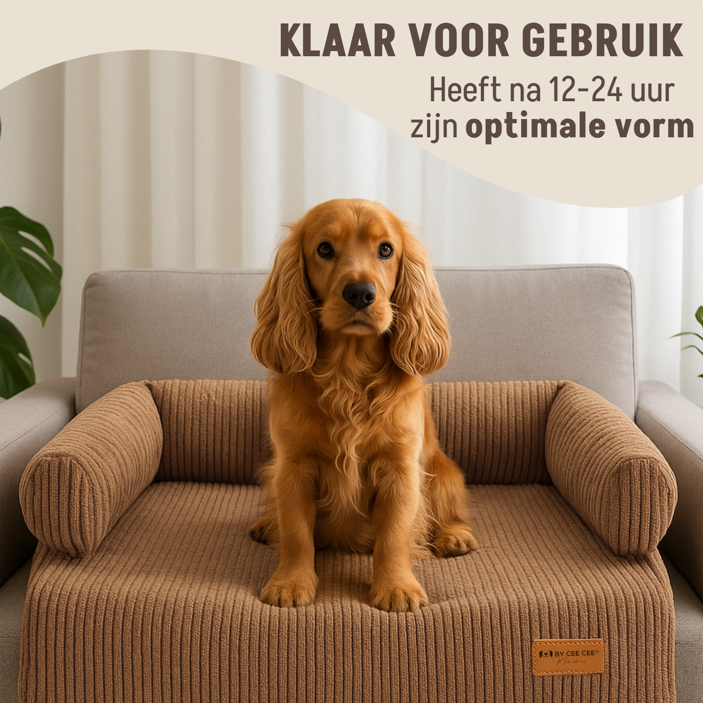 By Cee Cee Hondendeken Bank Ribstof