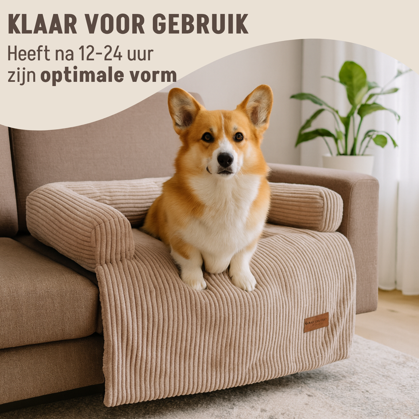 By Cee Cee Hondendeken Bank Ribstof