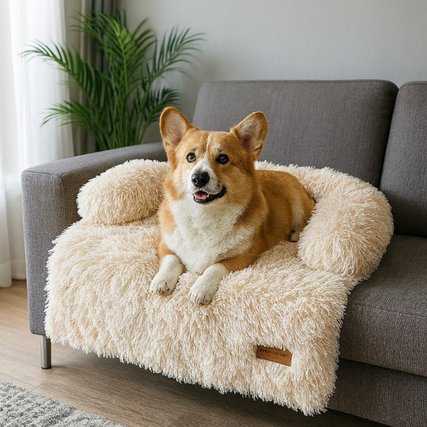 By Cee Cee Fluffy Hondendeken Bank