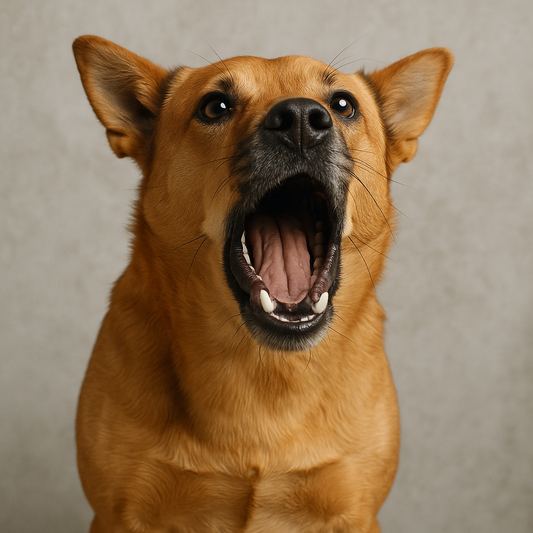 Blaffende hond