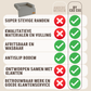 By Cee Cee Hondendeken Bank - Ribstof - Grijs - MAAT L