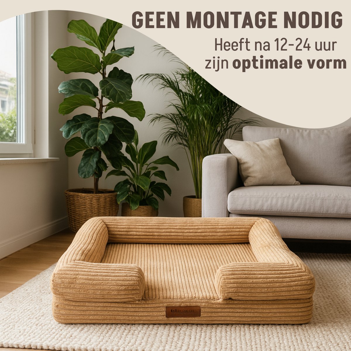 By Cee Cee Orthopedische Hondenmand 5 Soorten