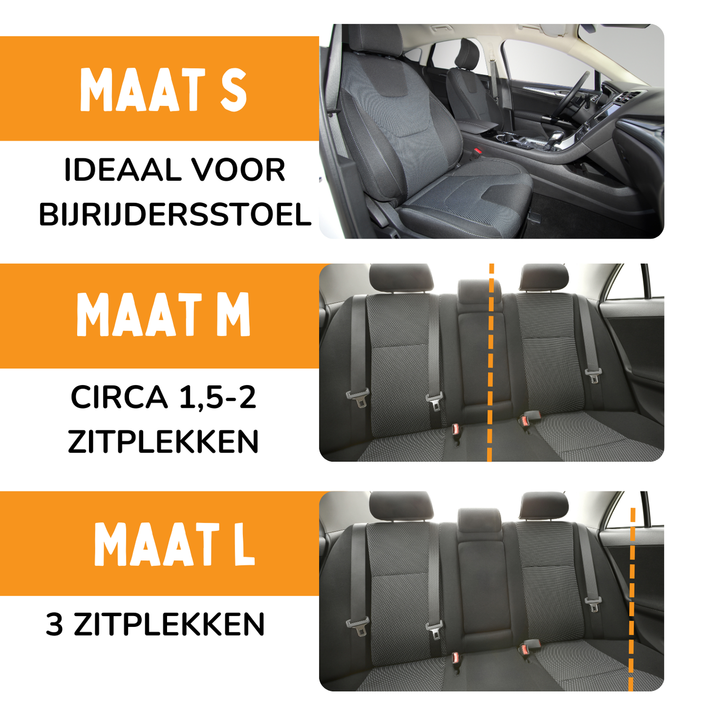 Autostoel Fluffy - De Ideale Hondenstoel Voor Onderweg - Donkergrijs L Achterbank