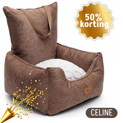 Luxus-Autositz für kleine Hunde