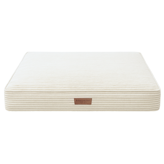 By Cee Cee Origineel Orthopedisch Hondenkussen Ribstof Beige- 100x70cm