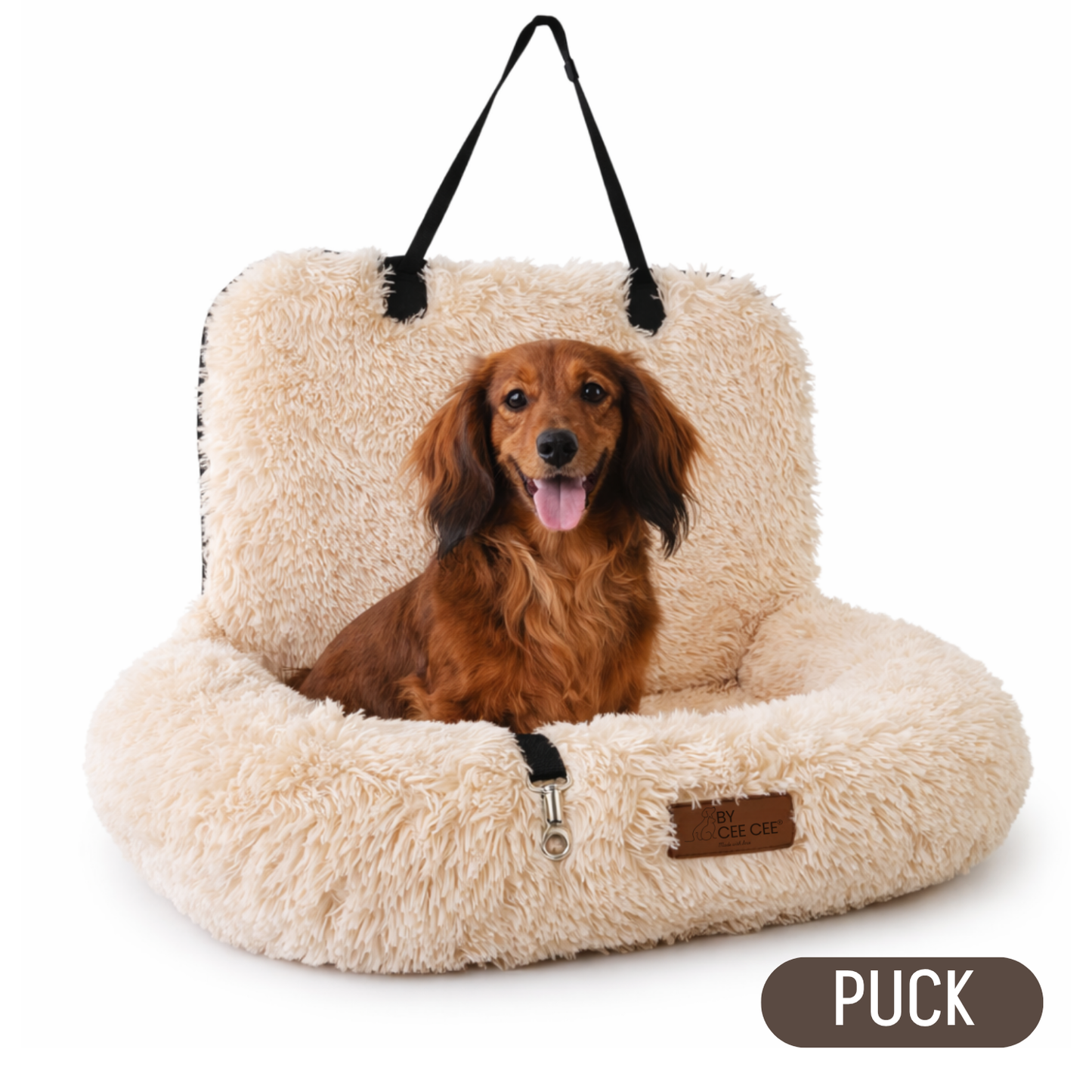 Fluffy Car Seat - The Ideal Dog Seat for On the Go