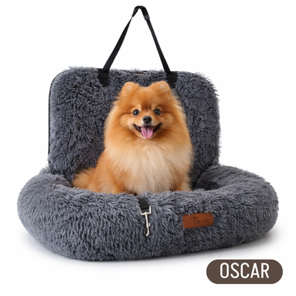 Fluffy Car Seat - The Ideal Dog Seat for On the Go