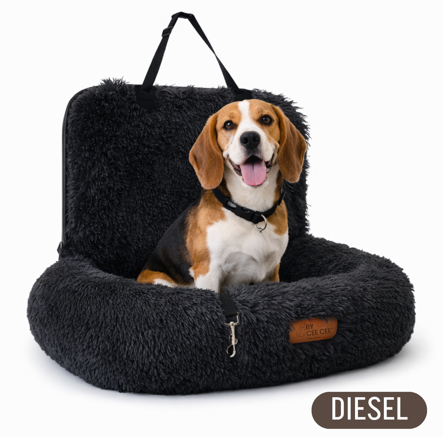Fluffy Car Seat - The Ideal Dog Seat for On the Go