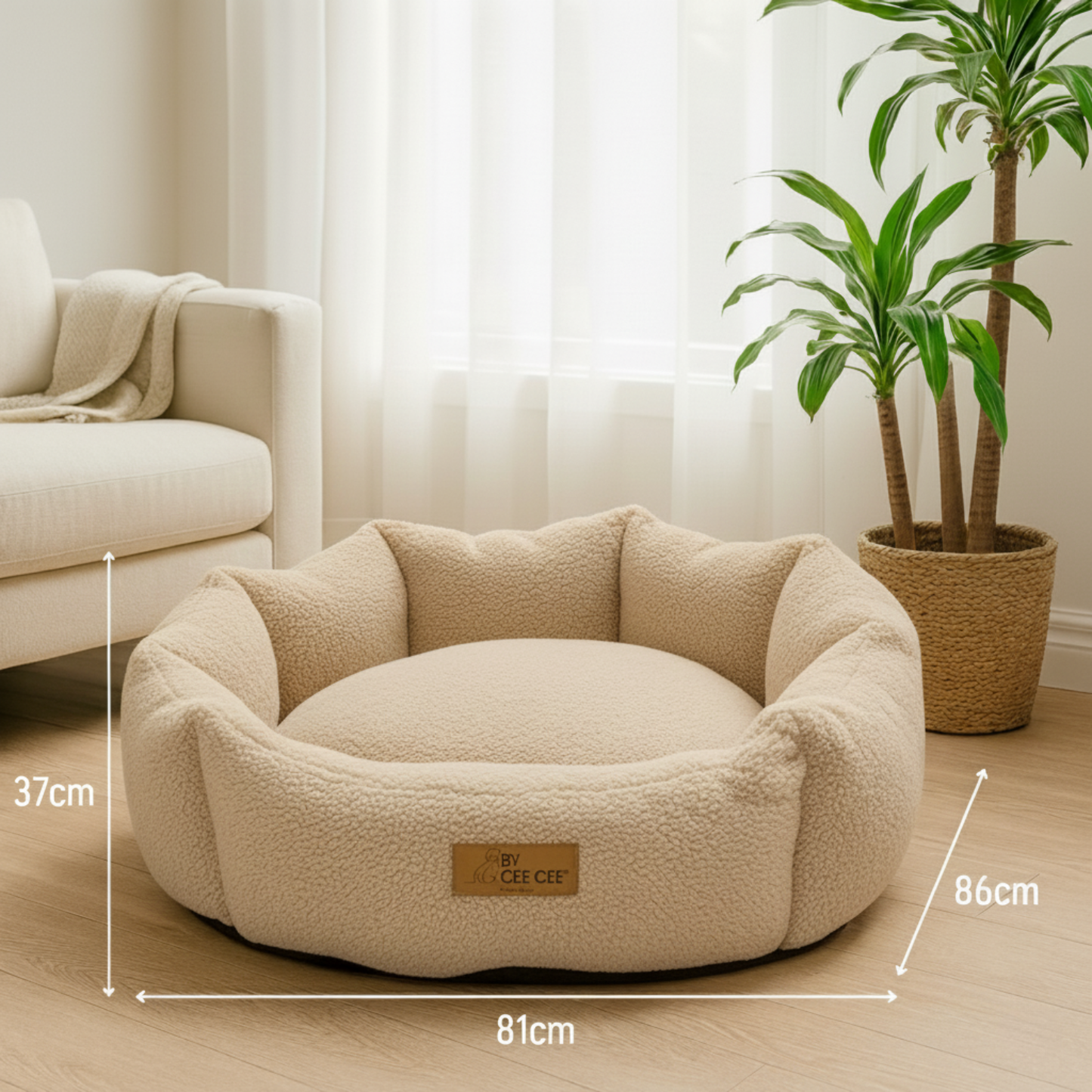 Von Cee Cee Dog Basket Teddy Mittelgroße Hunde