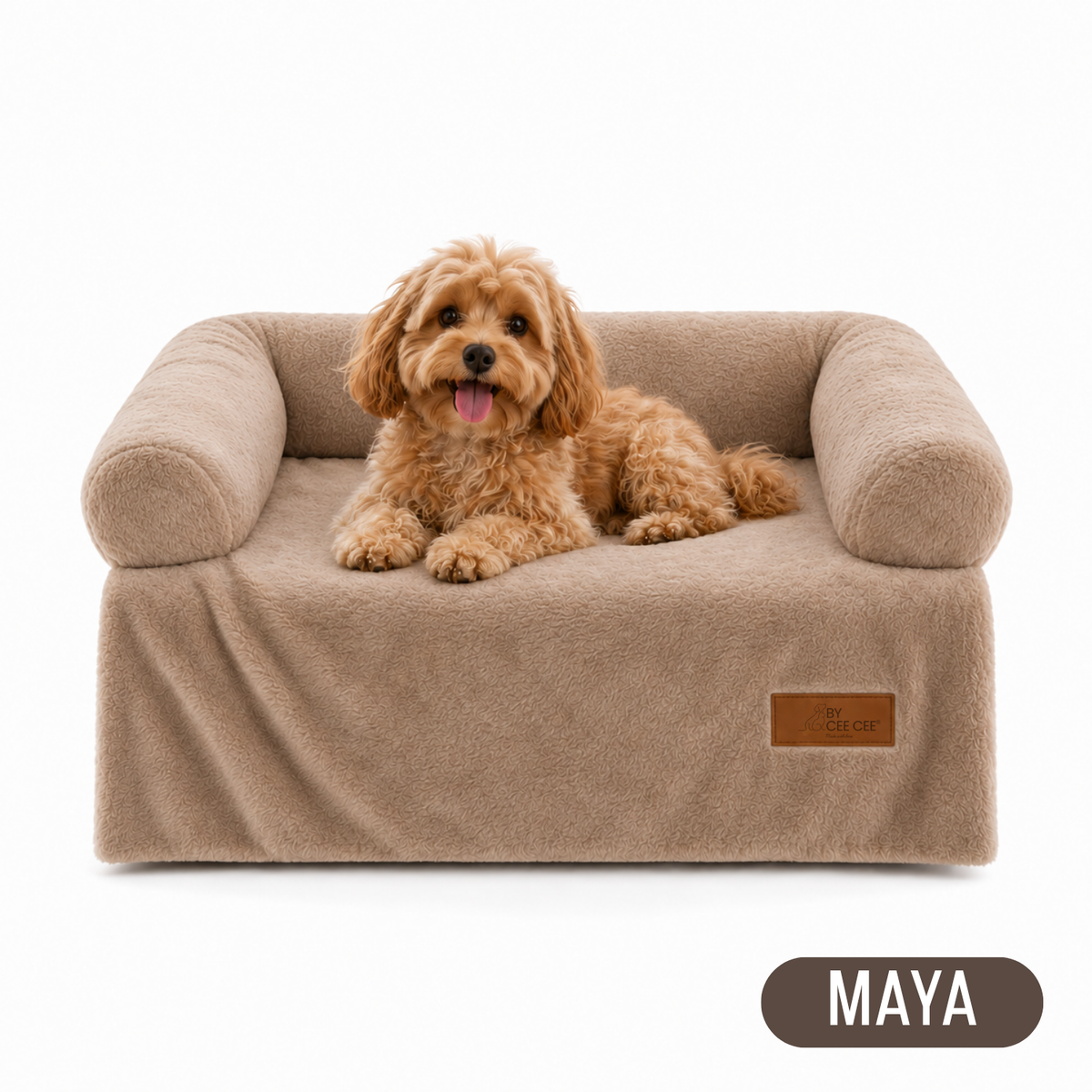 Hondenkleed Bankdeken Faux Fur Mokka