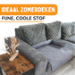 By Cee Cee - Original Hundedeckensofa - Hundedeckensofa - Wasserdicht - Cool Summer Edition - Hundebett - Premium - Dunkelgrau - Größe XL