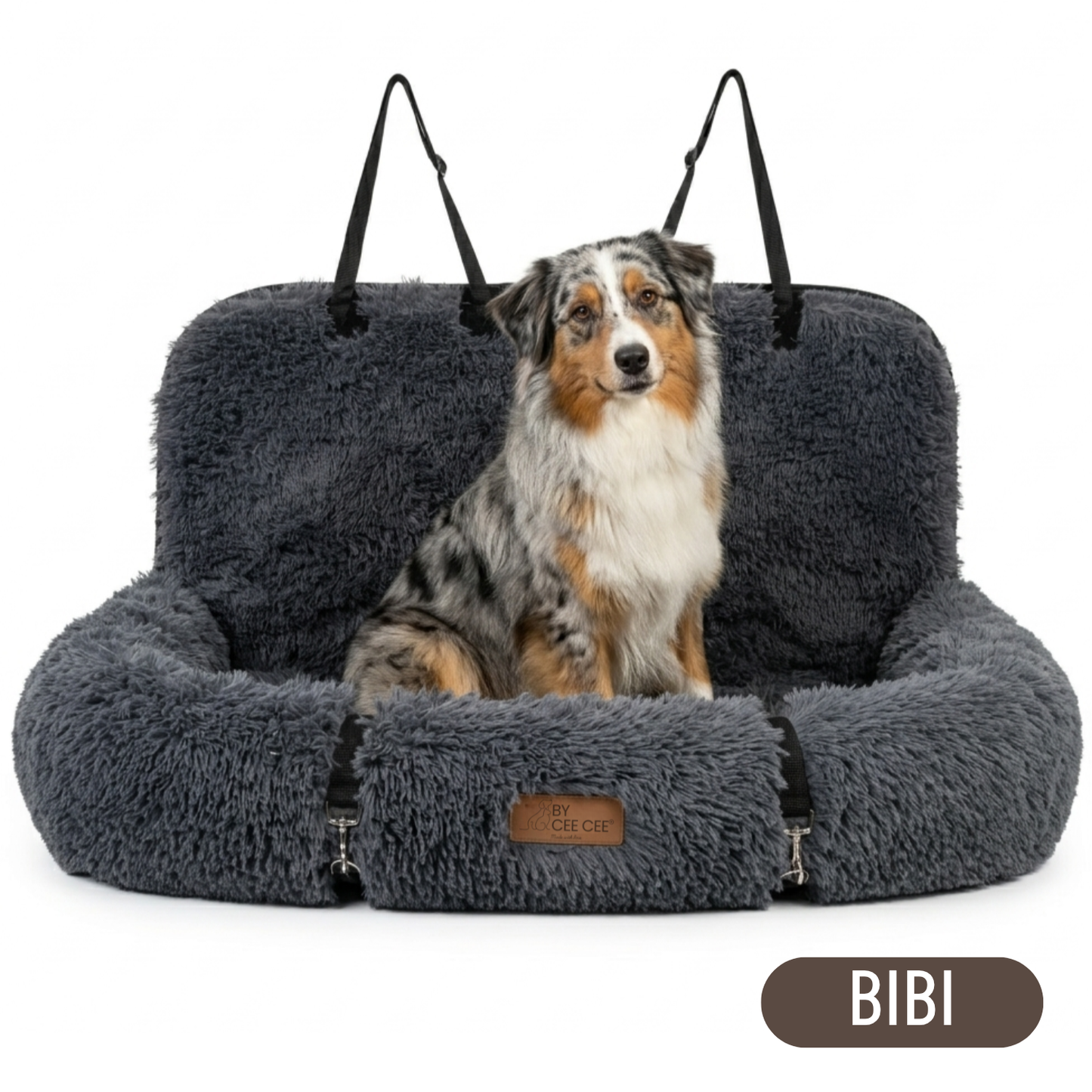 Fluffy Car Seat - The Ideal Dog Seat for On the Go