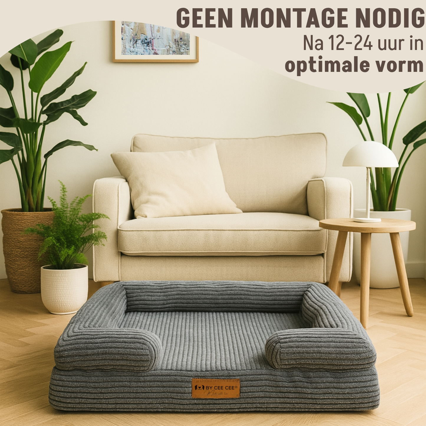 By Cee Cee Orthopedische Hondenmand 5 Soorten