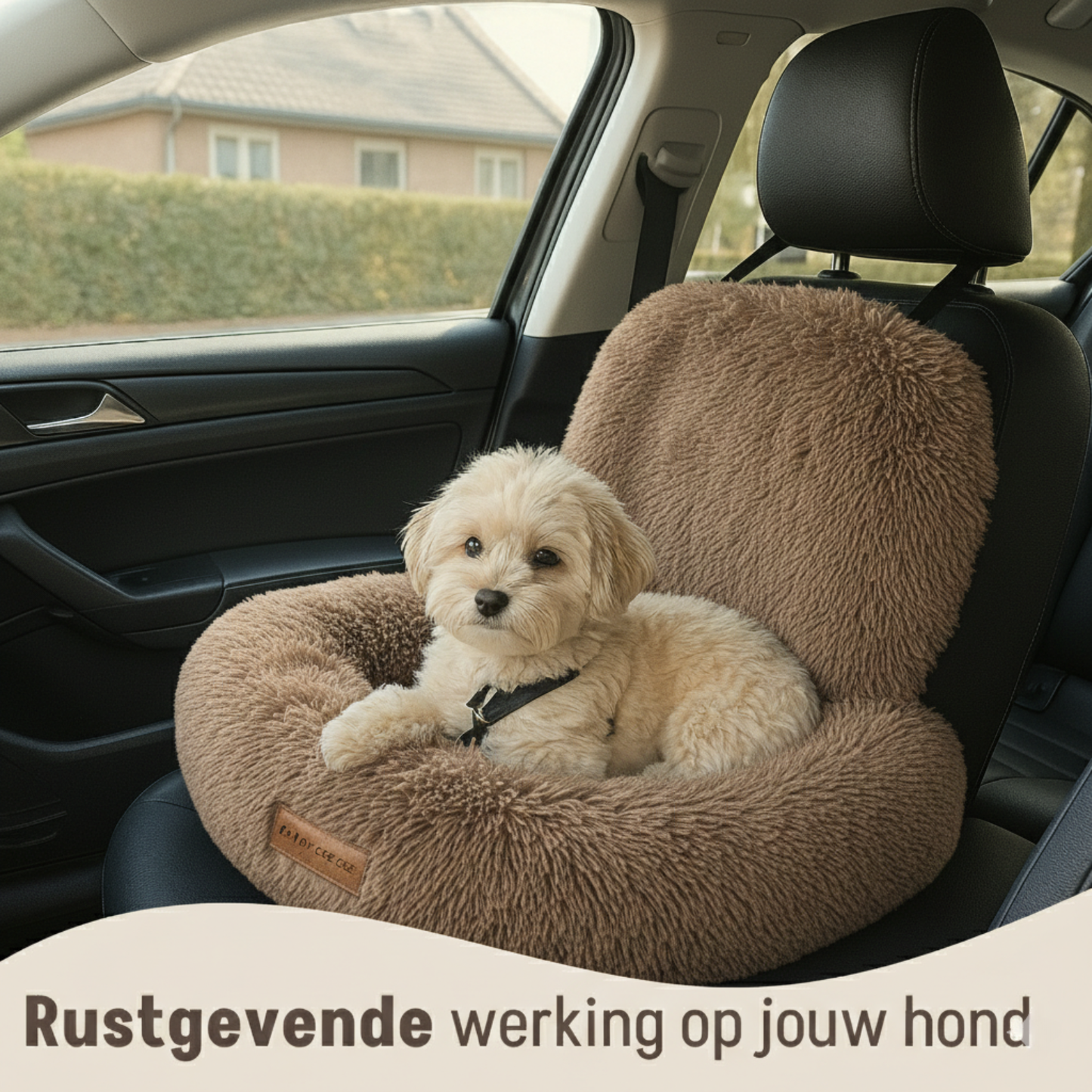 Fluffy Car Seat - The Ideal Dog Seat for On the Go
