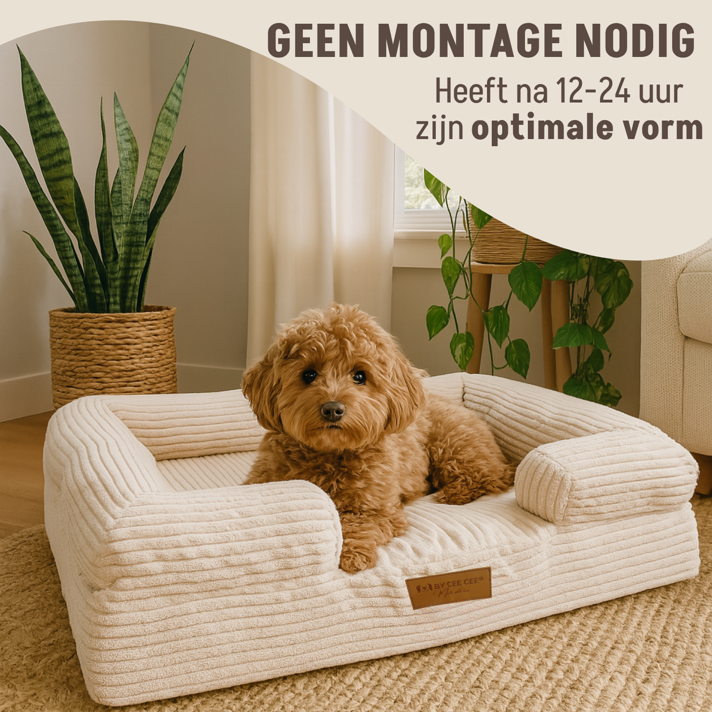 By Cee Cee Orthopedische Hondenmand 5 Soorten
