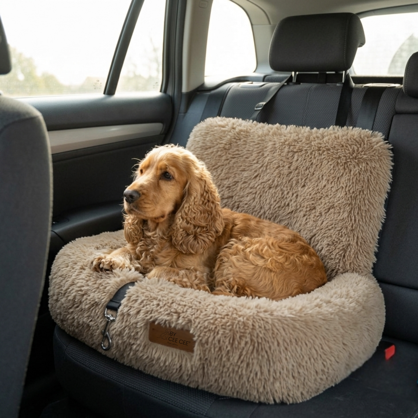 Fluffy Car Seat - The Ideal Dog Seat for On the Go