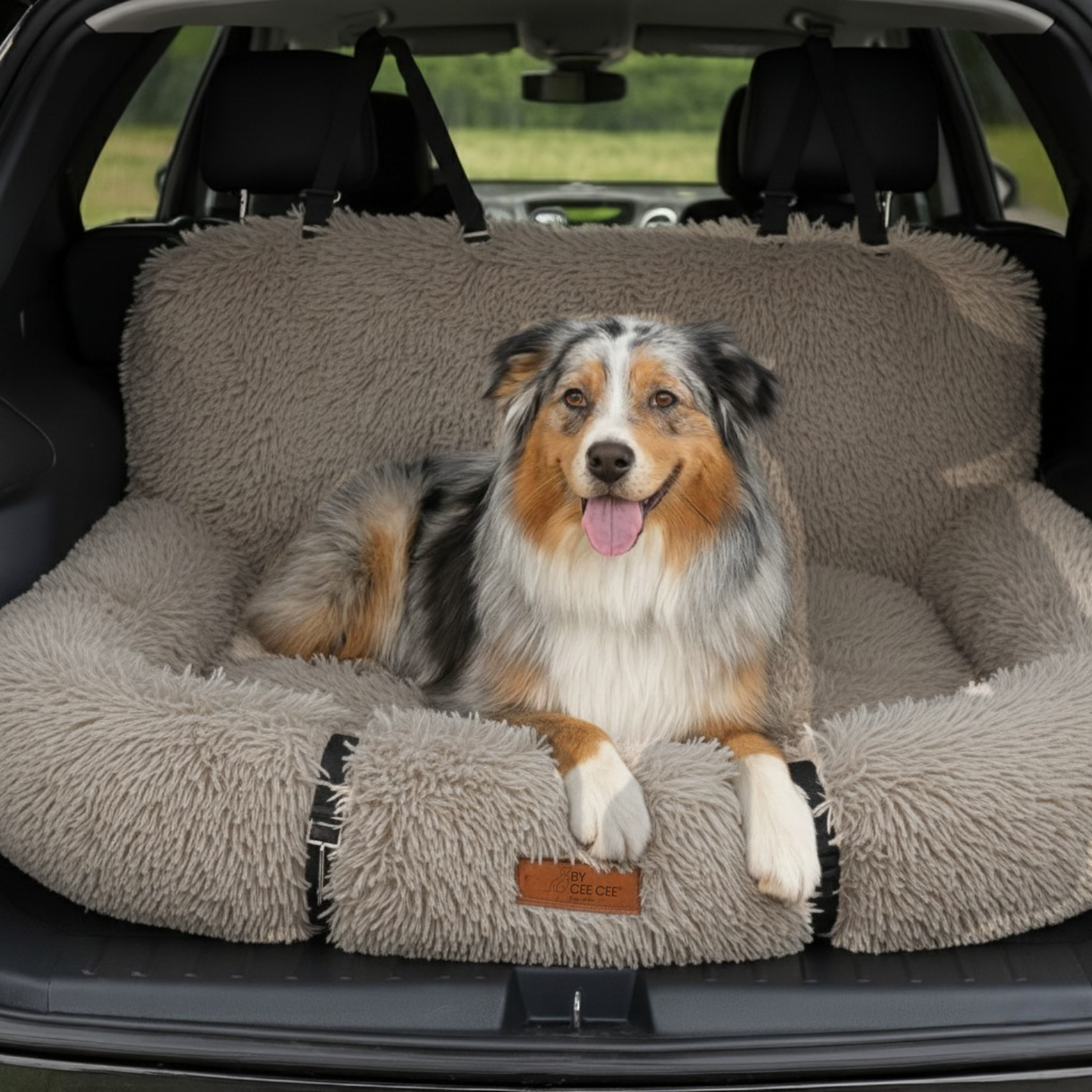 Fluffy Car Seat - The Ideal Dog Seat for On the Go