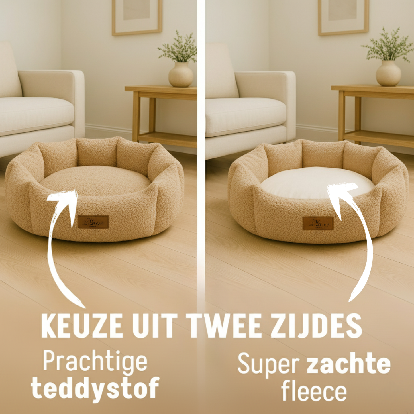 Von Cee Cee Dog Basket Teddy Mittelgroße Hunde