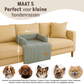 By Cee Cee Hondendeken Bank - Ribstof - Grijs - MAAT S