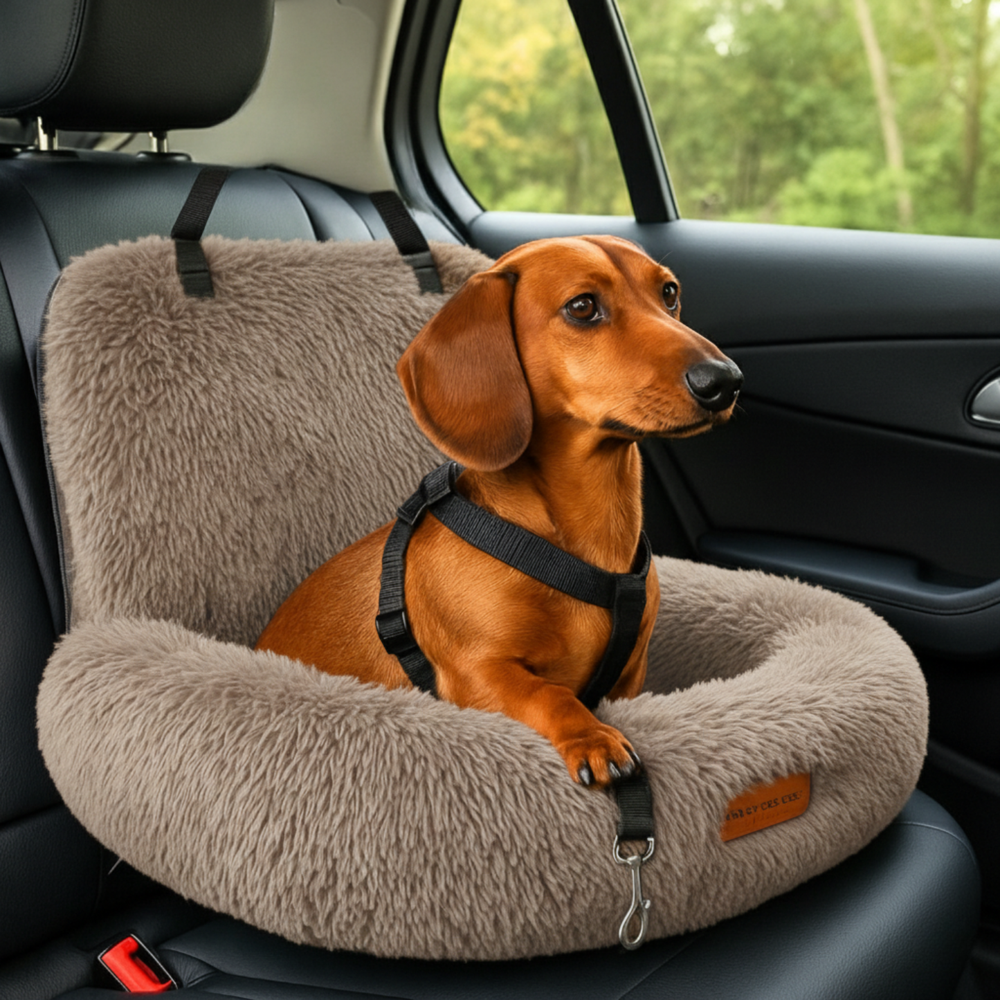 Autostoel Fluffy - De Ideale Hondenstoel Voor Onderweg