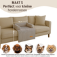 By Cee Cee Hondendeken Bank - Ribstof - Mokka Taupe - MAAT S