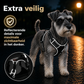 Reflecterend Anti Trek Hondentuigje Zwart