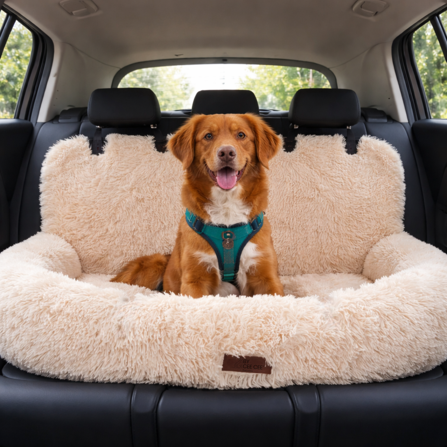Fluffy Car Seat - The Ideal Dog Seat for On the Go