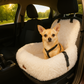 Von Cee Cee – Hundeautositz Deluxe Rücksitz – Hundekorb Auto mit Sicherheitsgurt – Hundeautokorb – Hundesitz – großer Hund