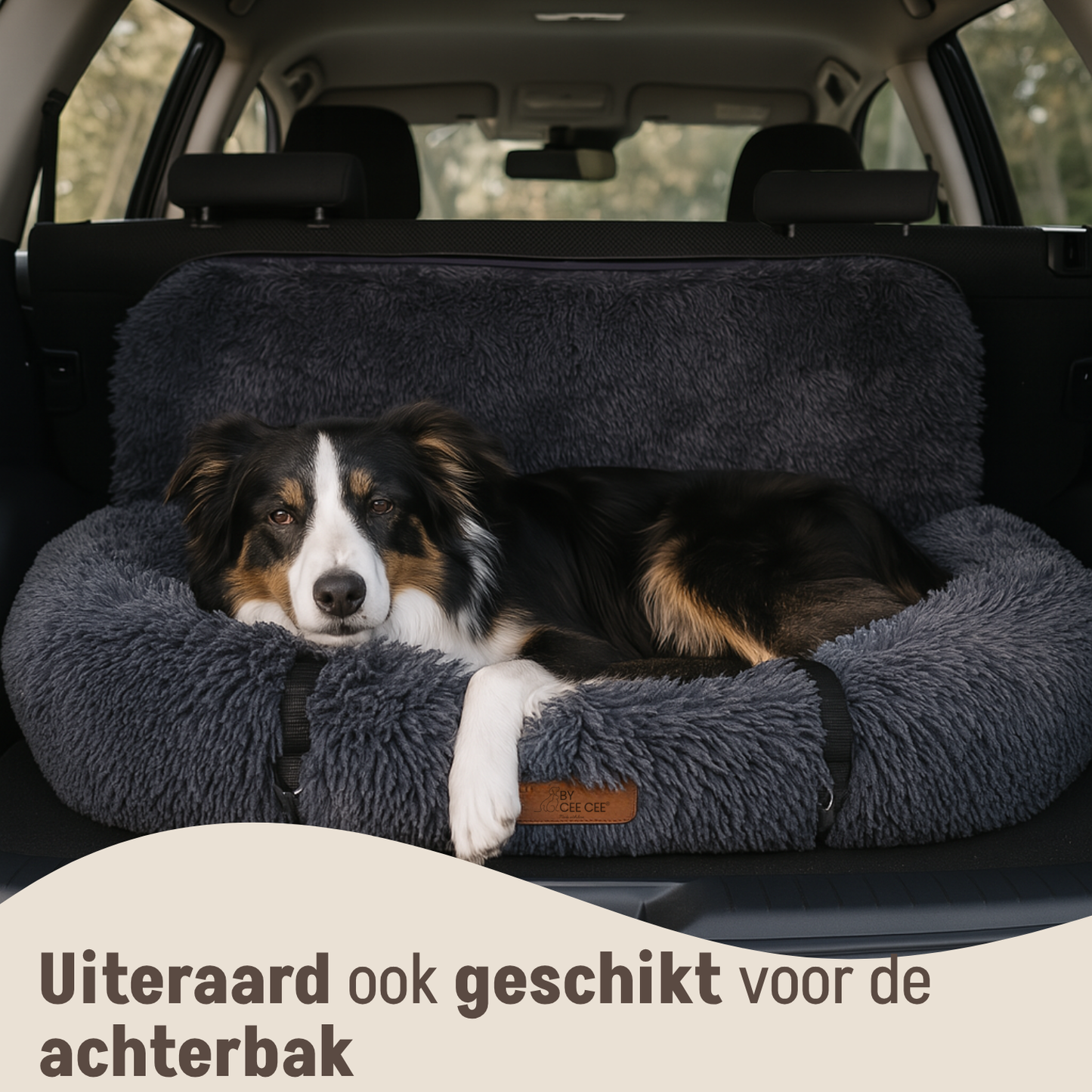 Fluffy Car Seat - The Ideal Dog Seat for On the Go