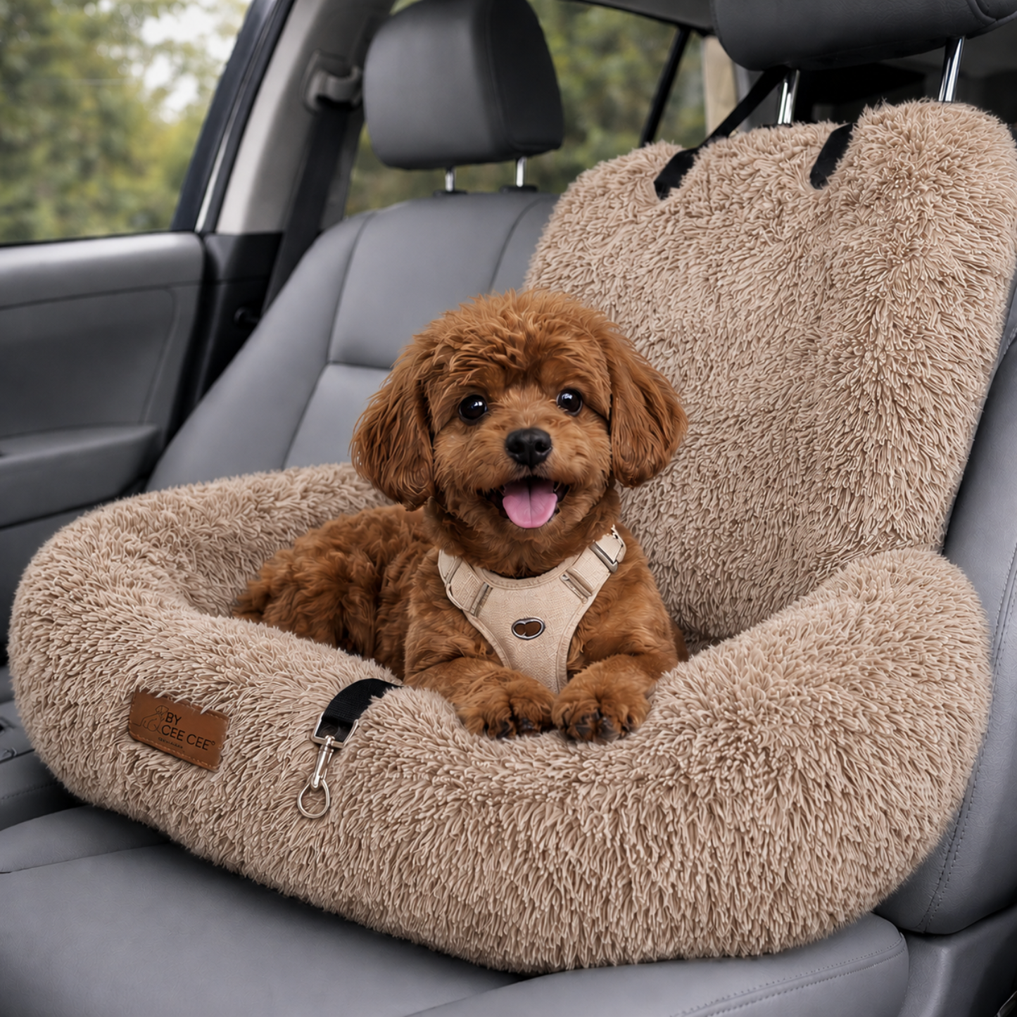 Autostoel Fluffy - De Ideale Hondenstoel Voor Onderweg
