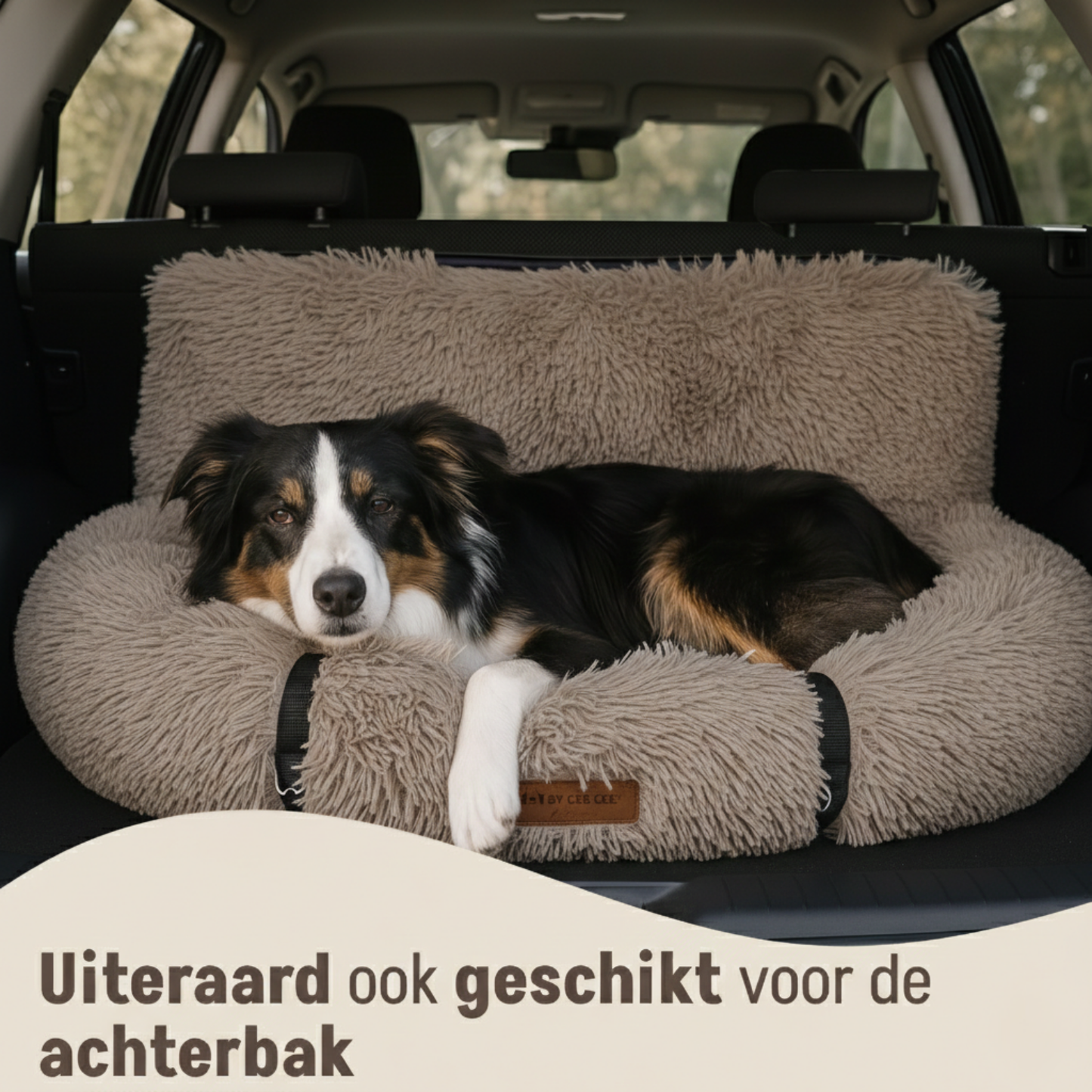 Fluffy Car Seat - The Ideal Dog Seat for On the Go
