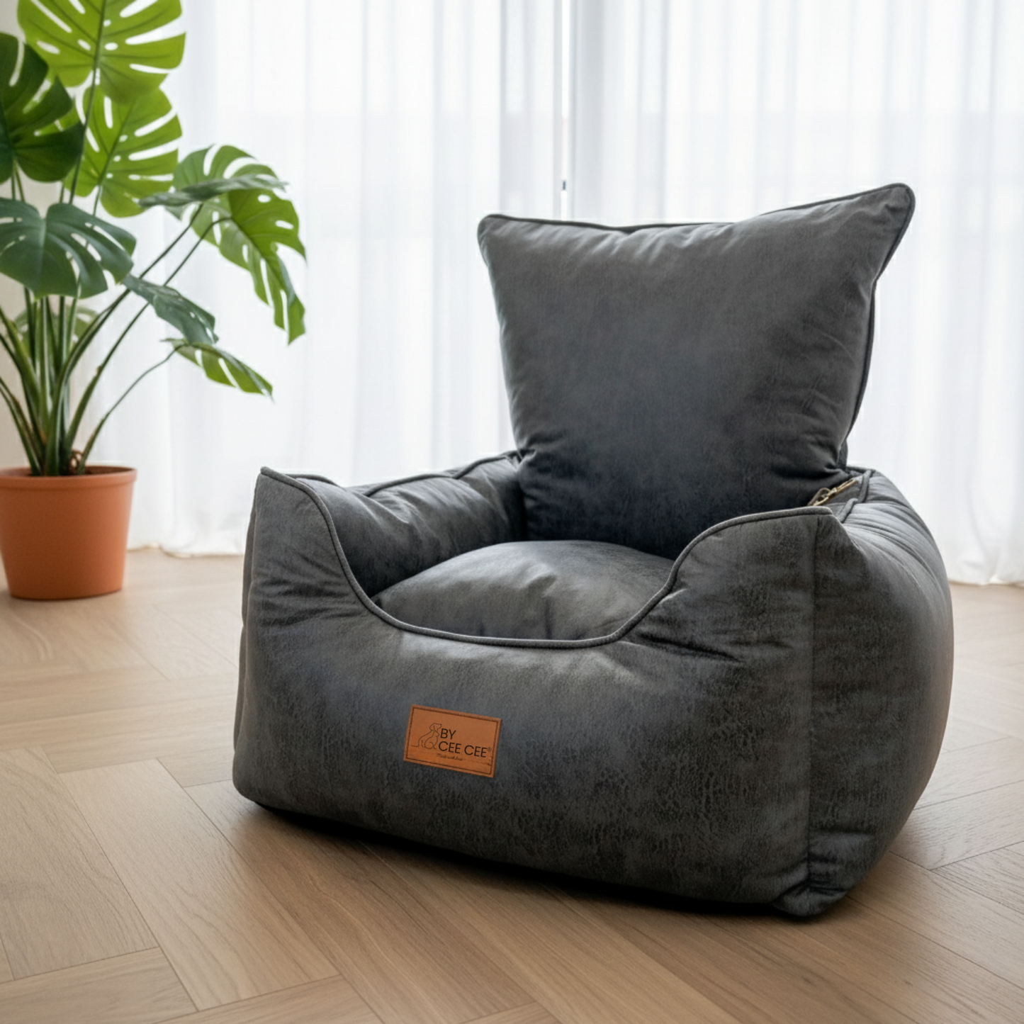 Luxus-Autositz für kleine Hunde