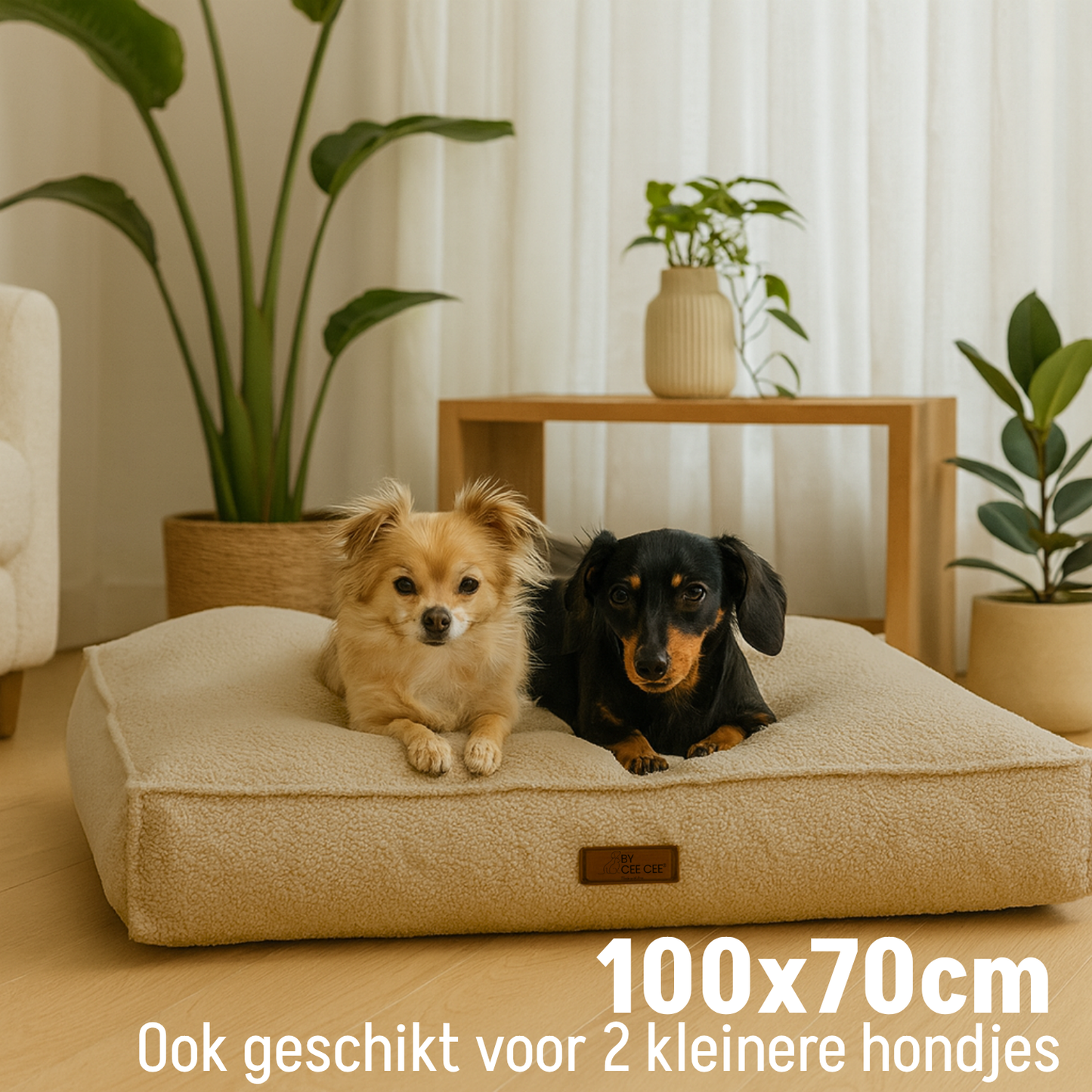 Orthopädisches Hundekissen, Schaumstoffflockenfüllung