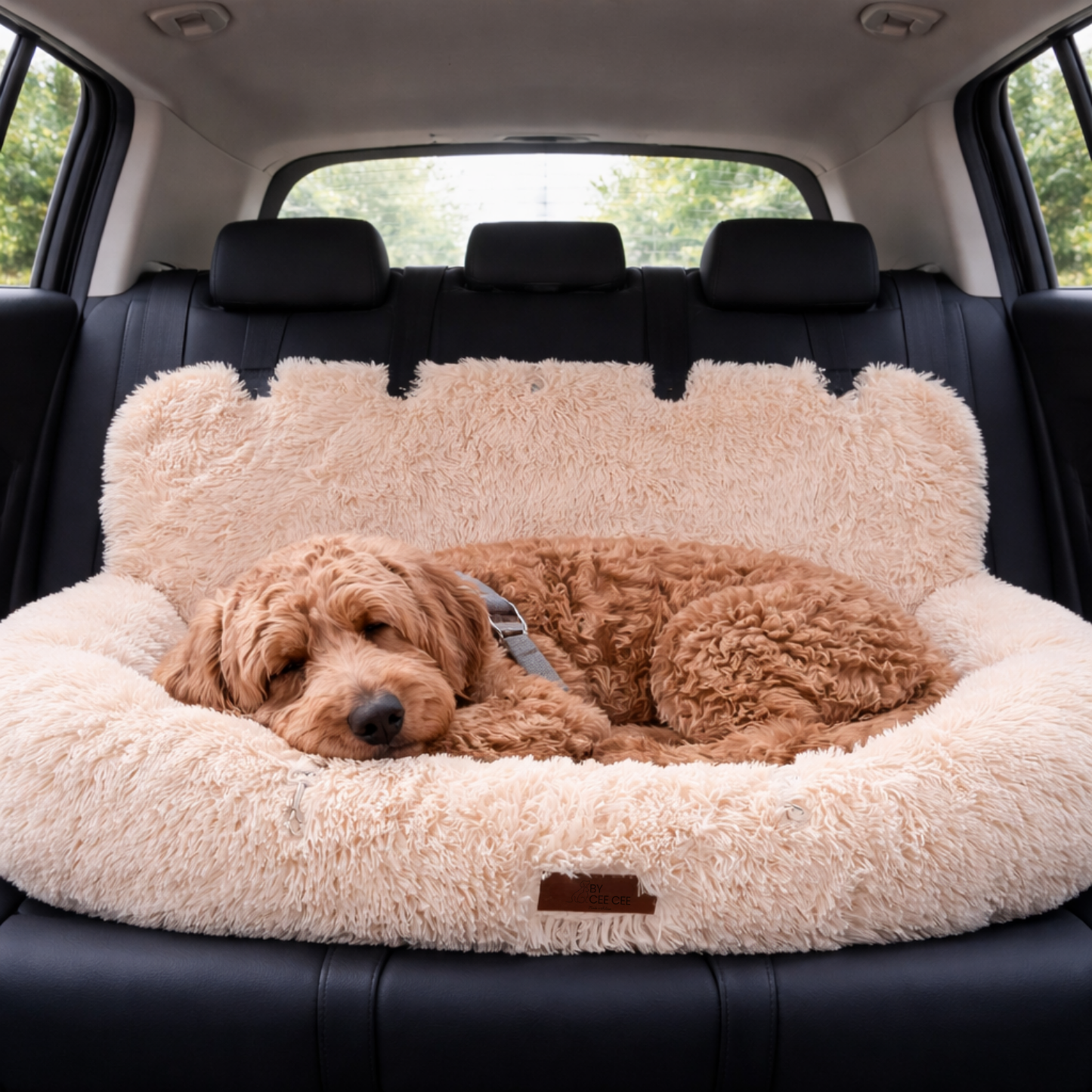 Fluffy Car Seat - The Ideal Dog Seat for On the Go