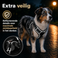 Reflecterend Anti Trek Hondentuigje Zwart