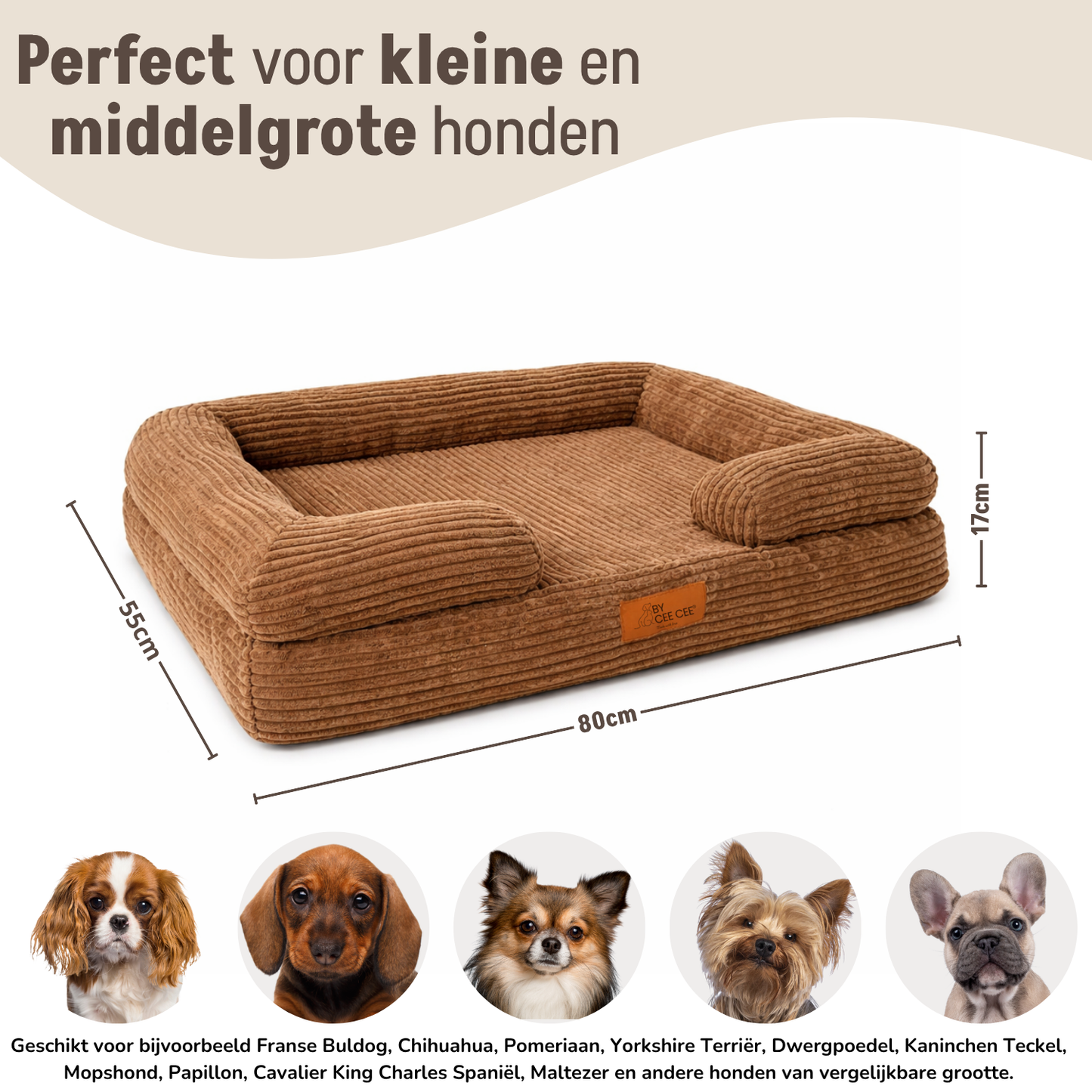 By Cee Cee Orthopedische Hondenmand