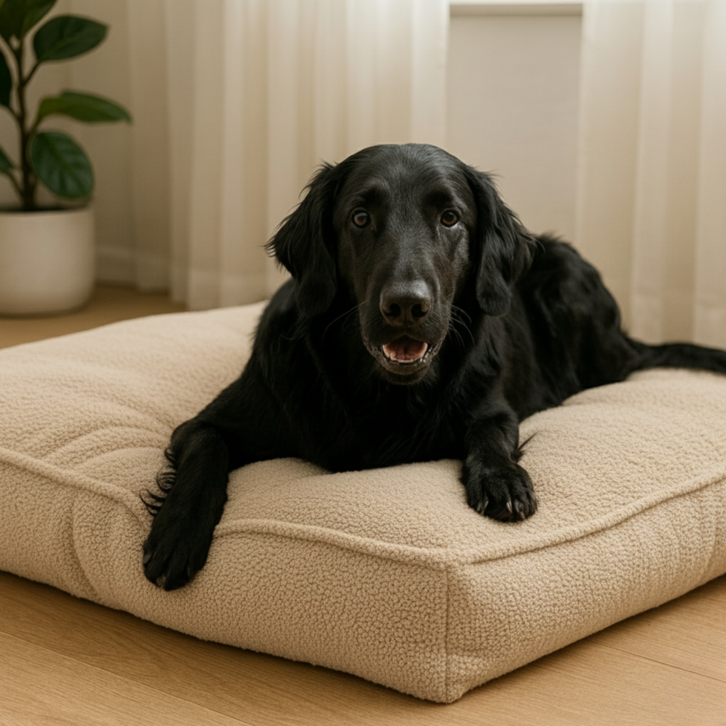 Orthopädisches Hundekissen, Schaumstoffflockenfüllung