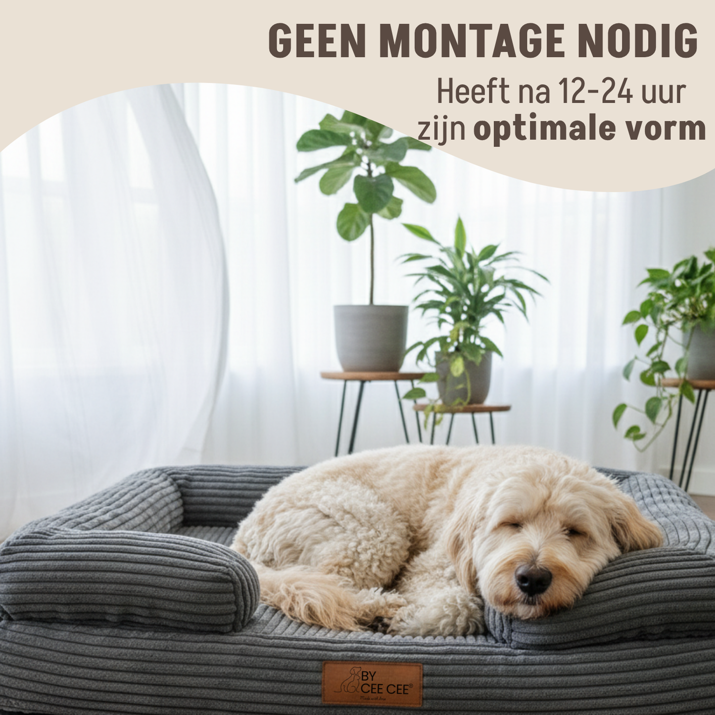 By Cee Cee Orthopädisches Hundebett