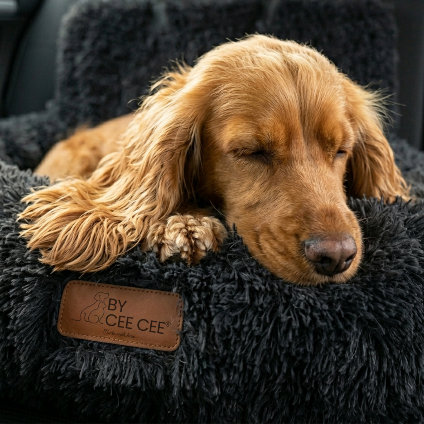 Fluffy Car Seat - The Ideal Dog Seat for On the Go