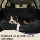Autostoel Fluffy - De Ideale Hondenstoel Voor Onderweg - Zwart - MAAT L